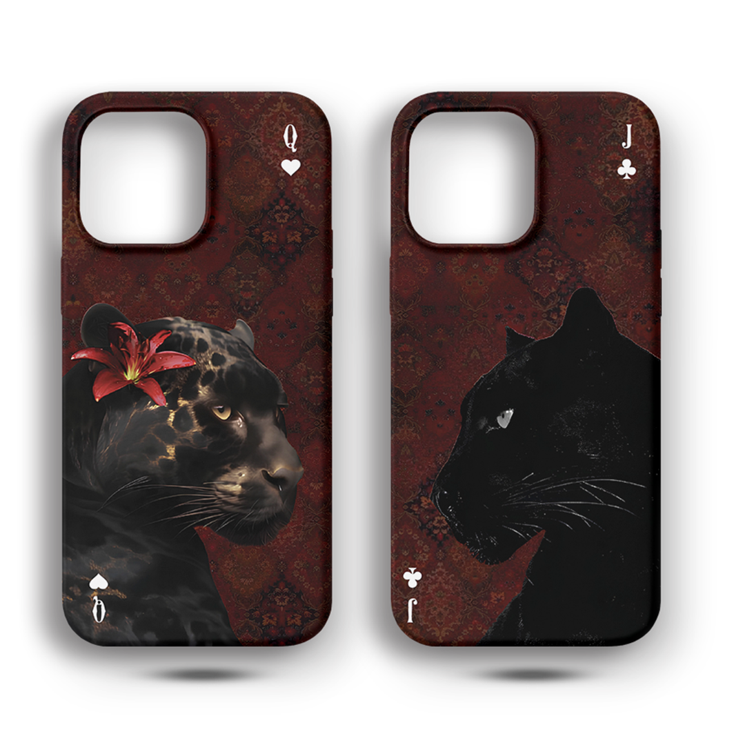 Tiger Couple Premium Telefon Kılıfı - 462-463