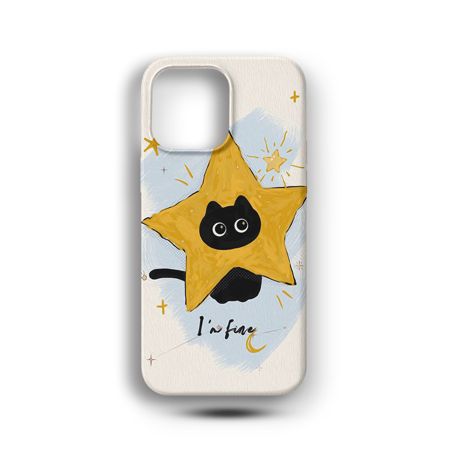 Sevimli Kedi Premium Telefon Kılıfı - 526
