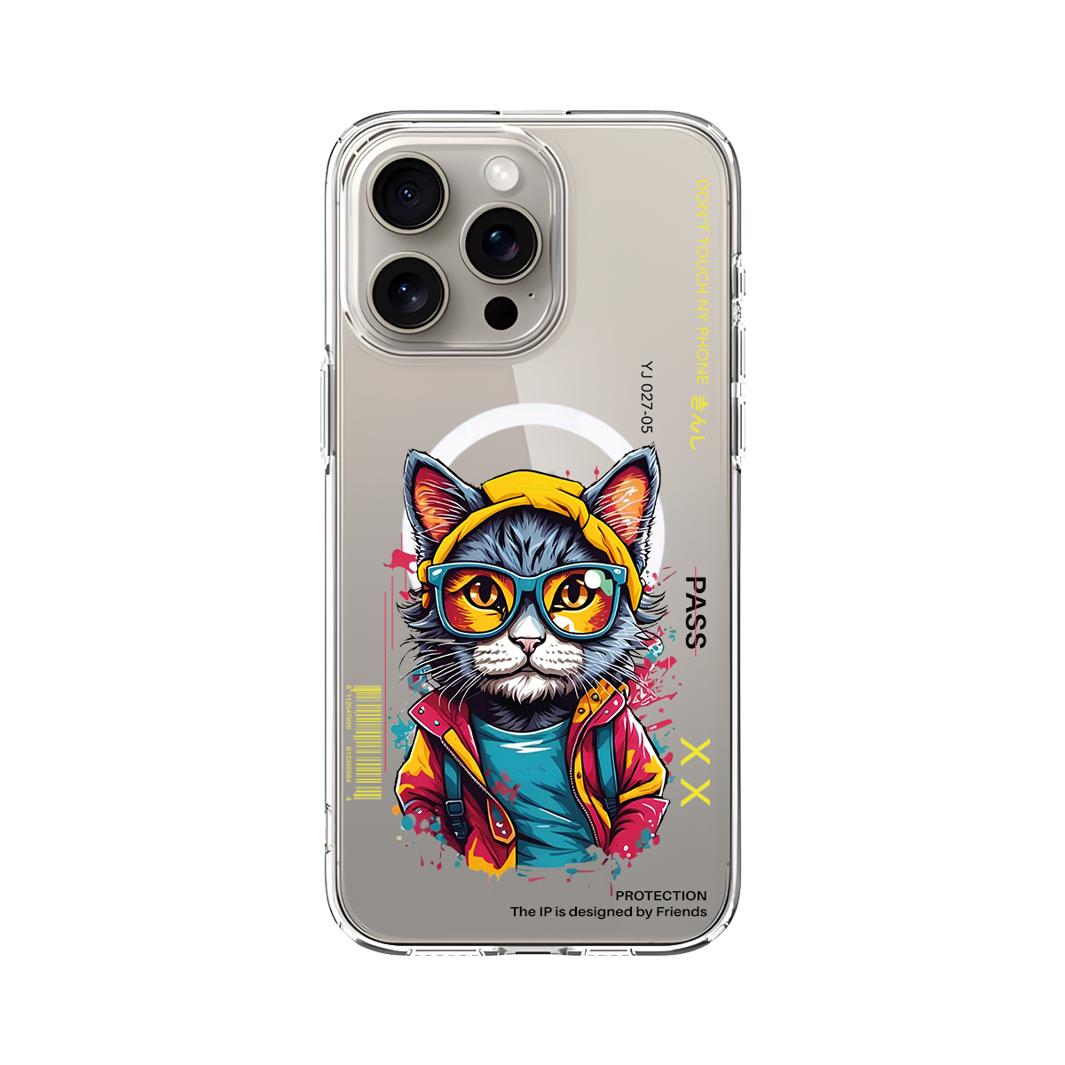 Animal Friends Özel Vernikli Kılıf Tasarım 49
