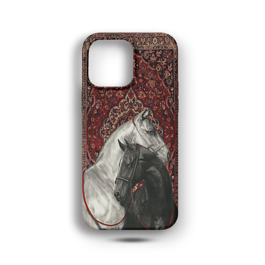 HORSES ON CARPET - 498