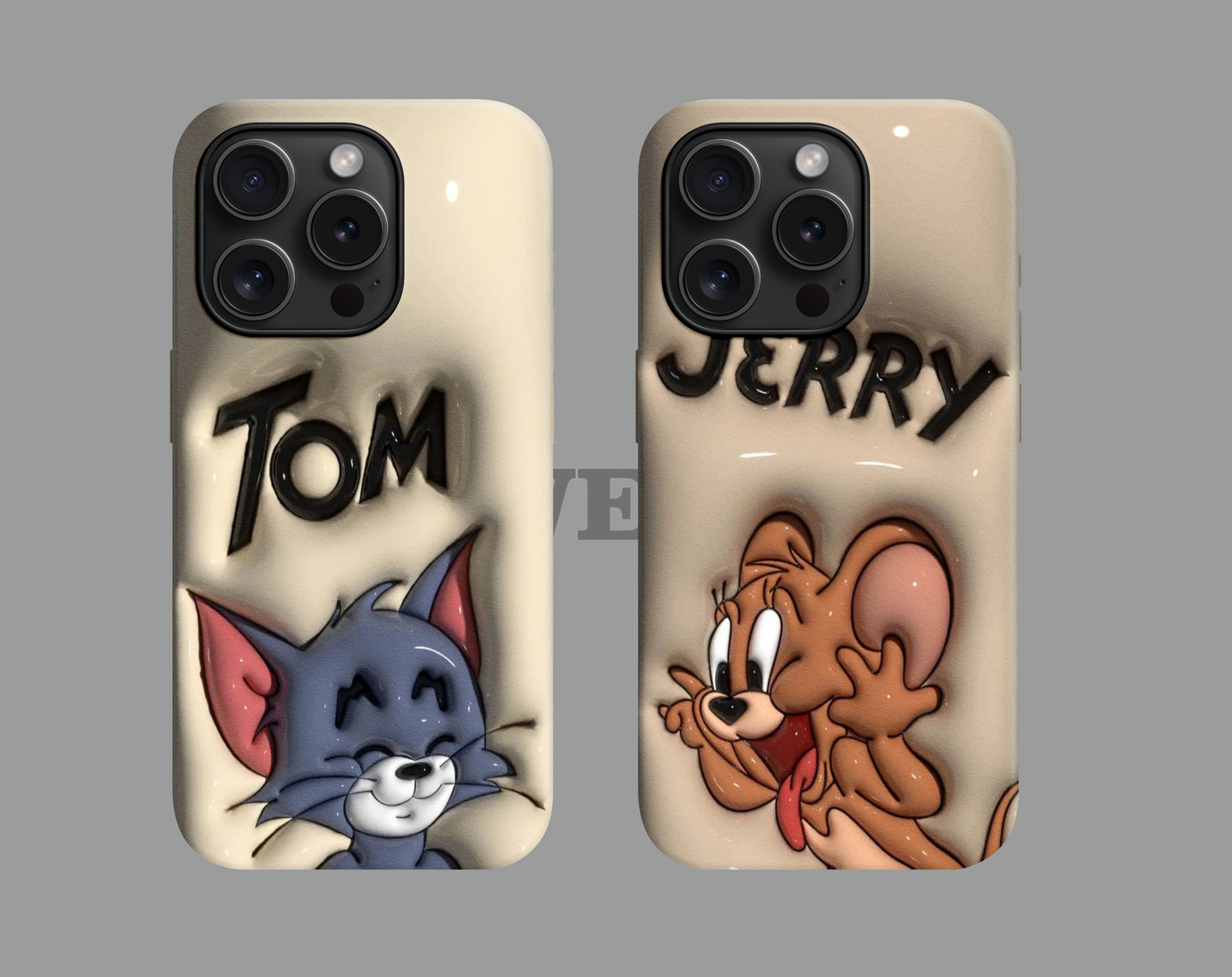 Tom VE Jerry COUPLE Case 68-69 Premium Telefon Kılıfı