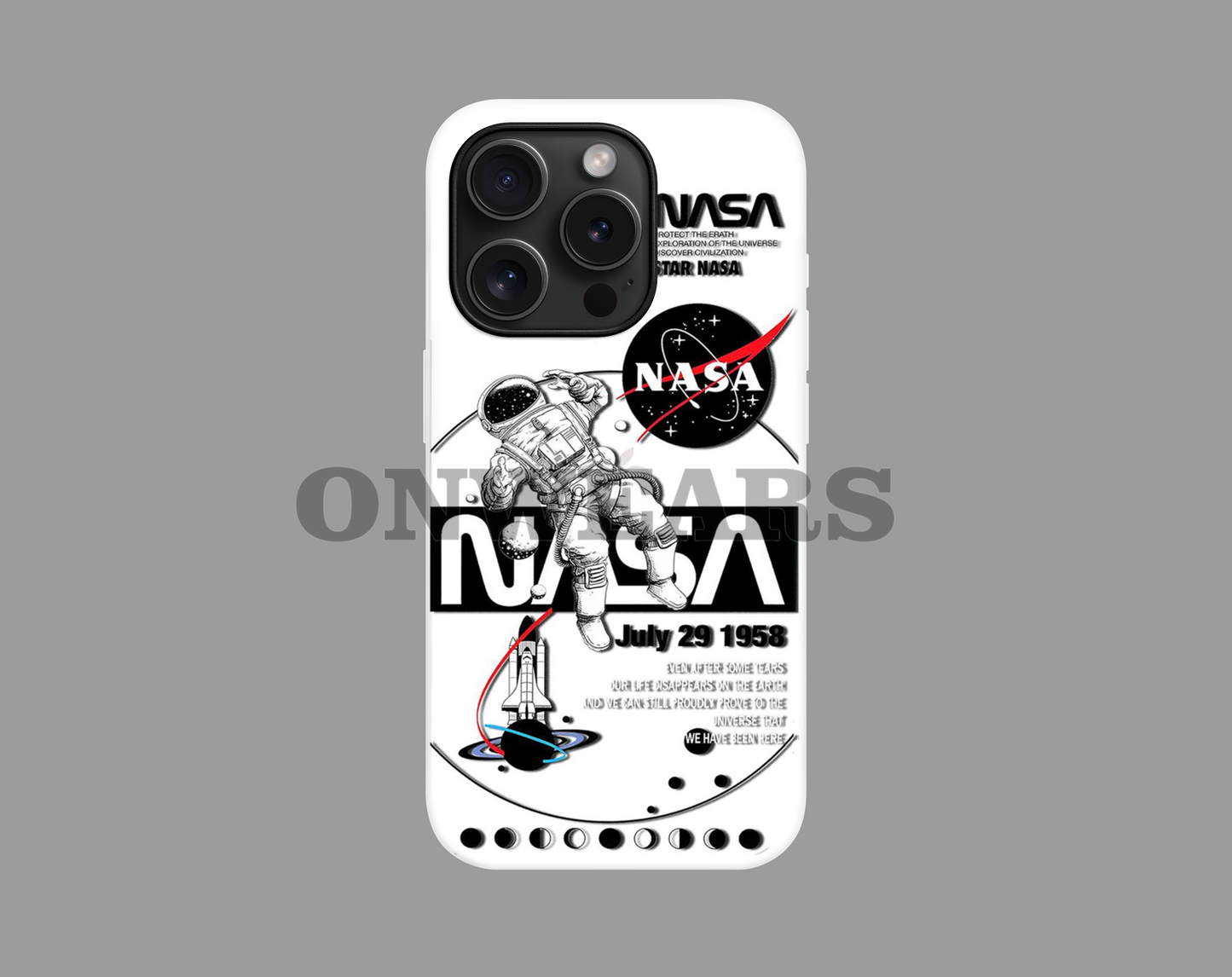 NASA  Case 063 Premium Telefon Kılıfı