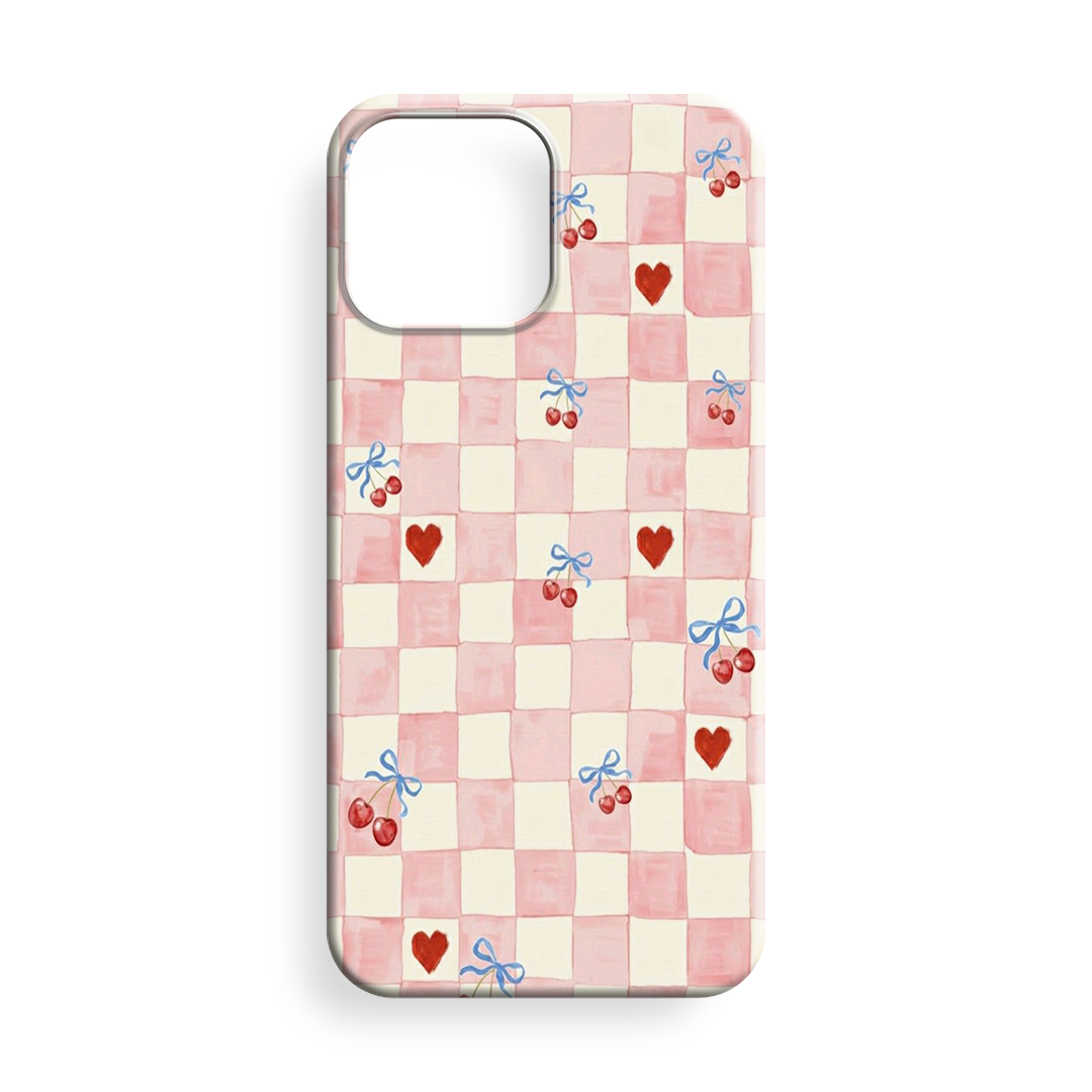 HEART AND CHERRY Premium Telefon Kılıfı - 631