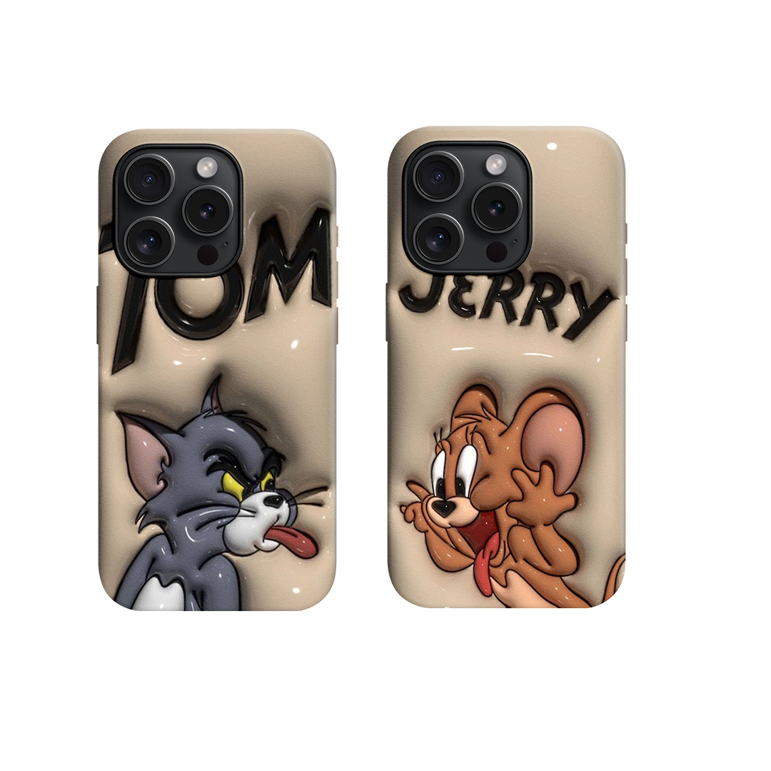 TOM VE JERRY COUPLE 388-389 Premium Telefon Kılıfı