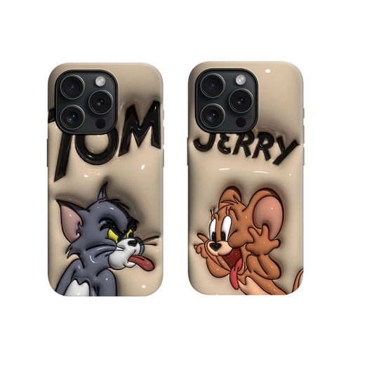 TOM VE JERRY COUPLE 388-389 Premium Telefon Kılıfı