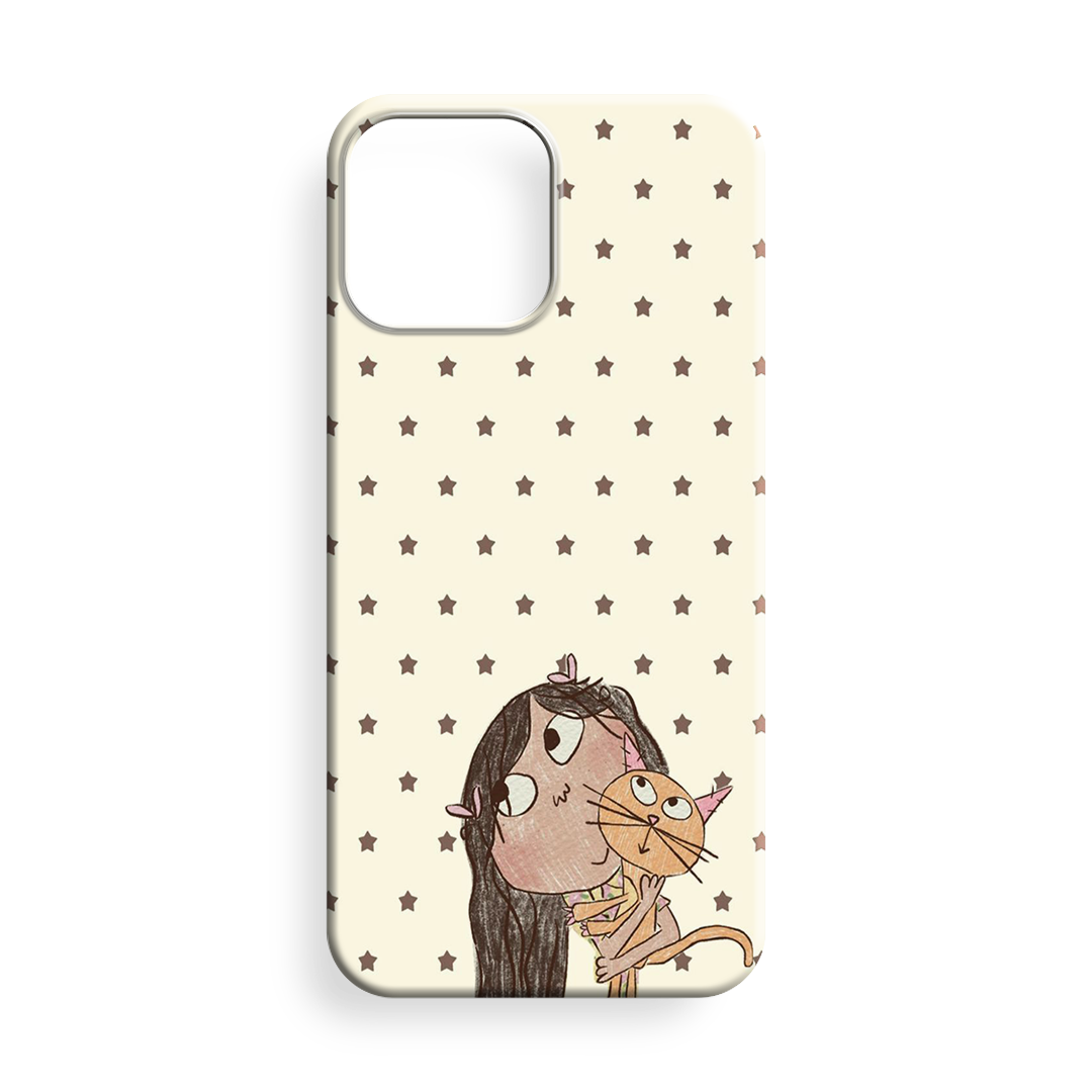 Kedi Kız Premium Telefon Kılıfı - 578