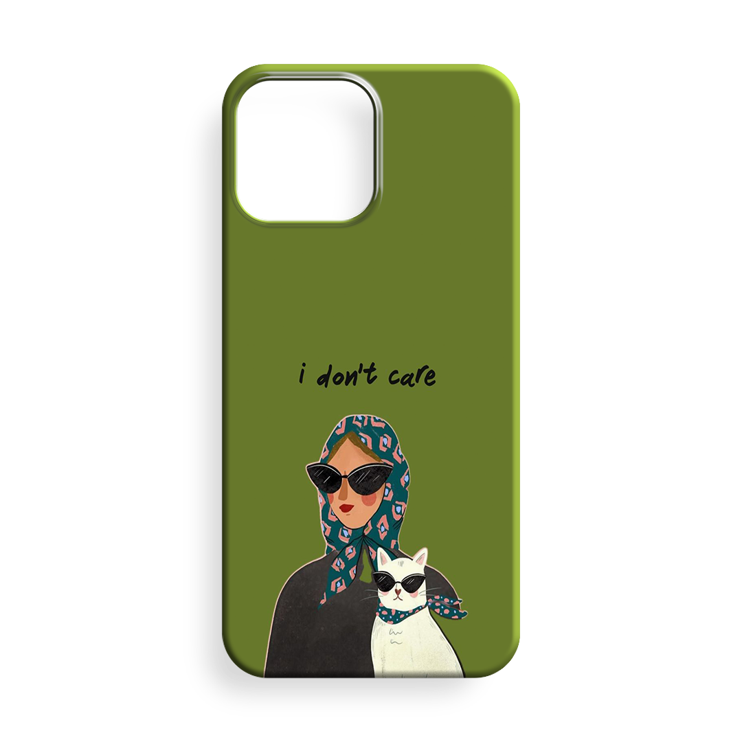 İ Dont Care Cattt Premium Telefon Kılıfı - 645