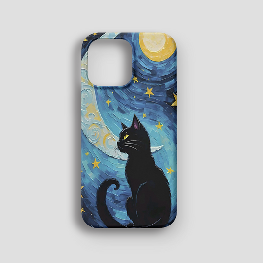 MOON AND BLACK CAT CASE - 447