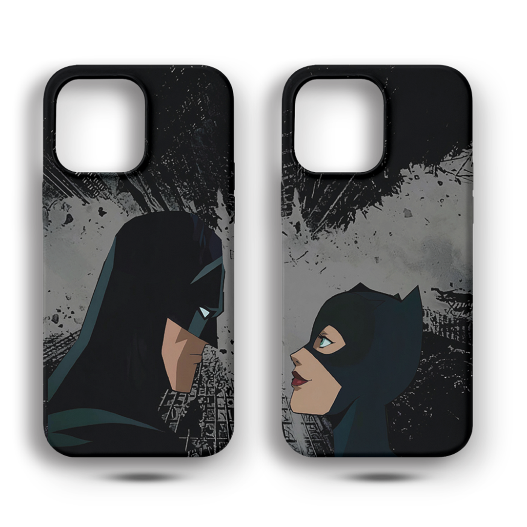 Batman - Kedi Kadın Couple  Premium Telefon Kılıfı - 466-467