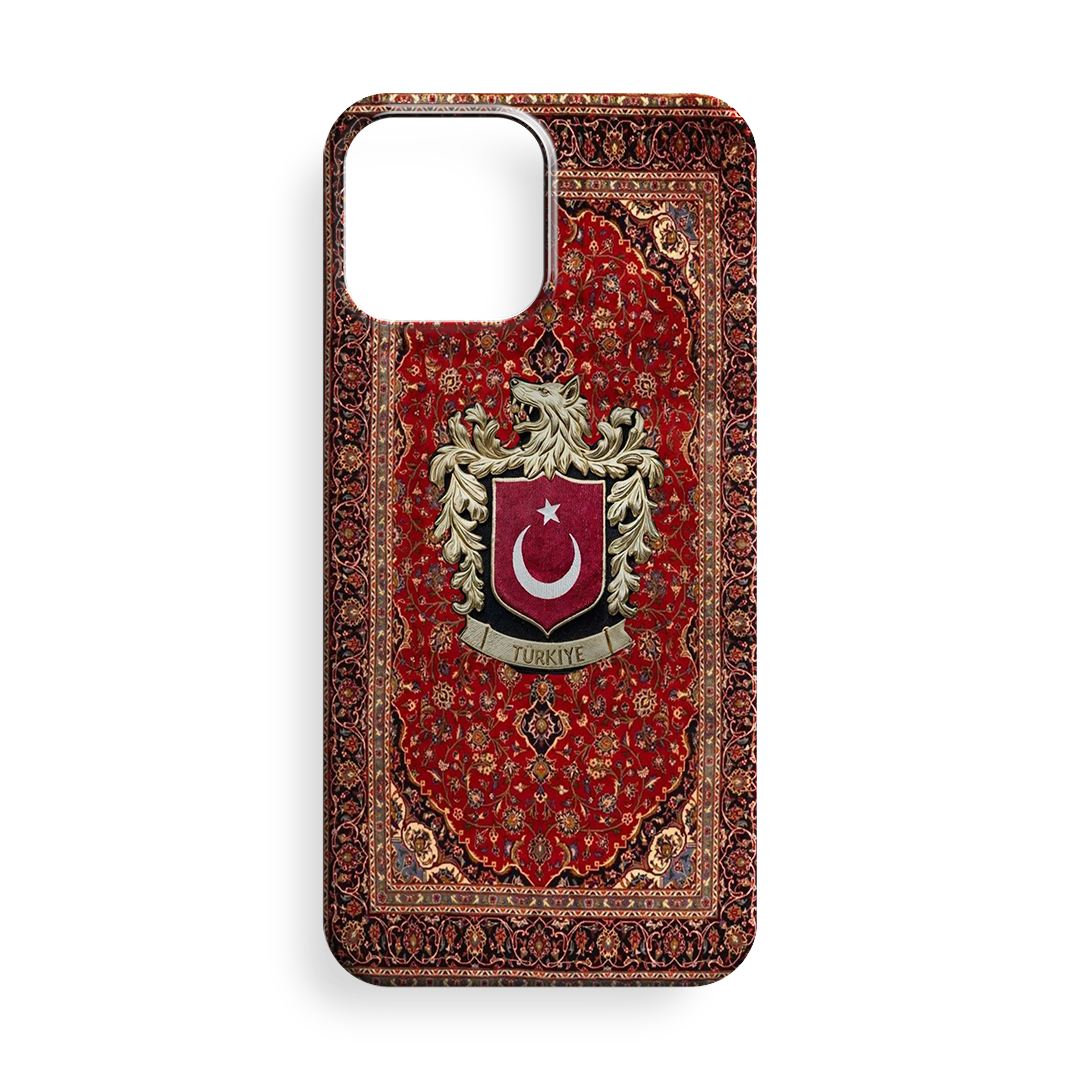 TÜRK HALI DESENİ V2 Premium Telefon Kılıfı - 687