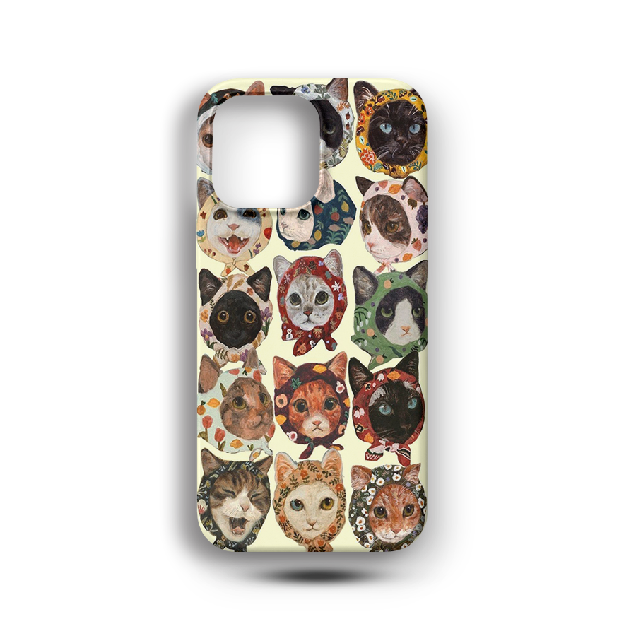 Sevimli Kediler Premium Telefon Kılıfı - 521