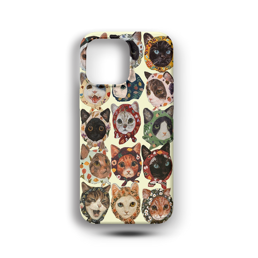 Sevimli Kediler Premium Telefon Kılıfı - 521