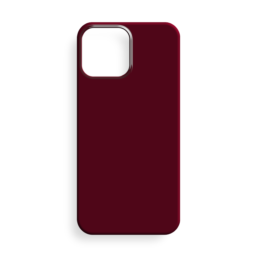 Bordo Premium Lansman Silikon Telefon Kılıfı