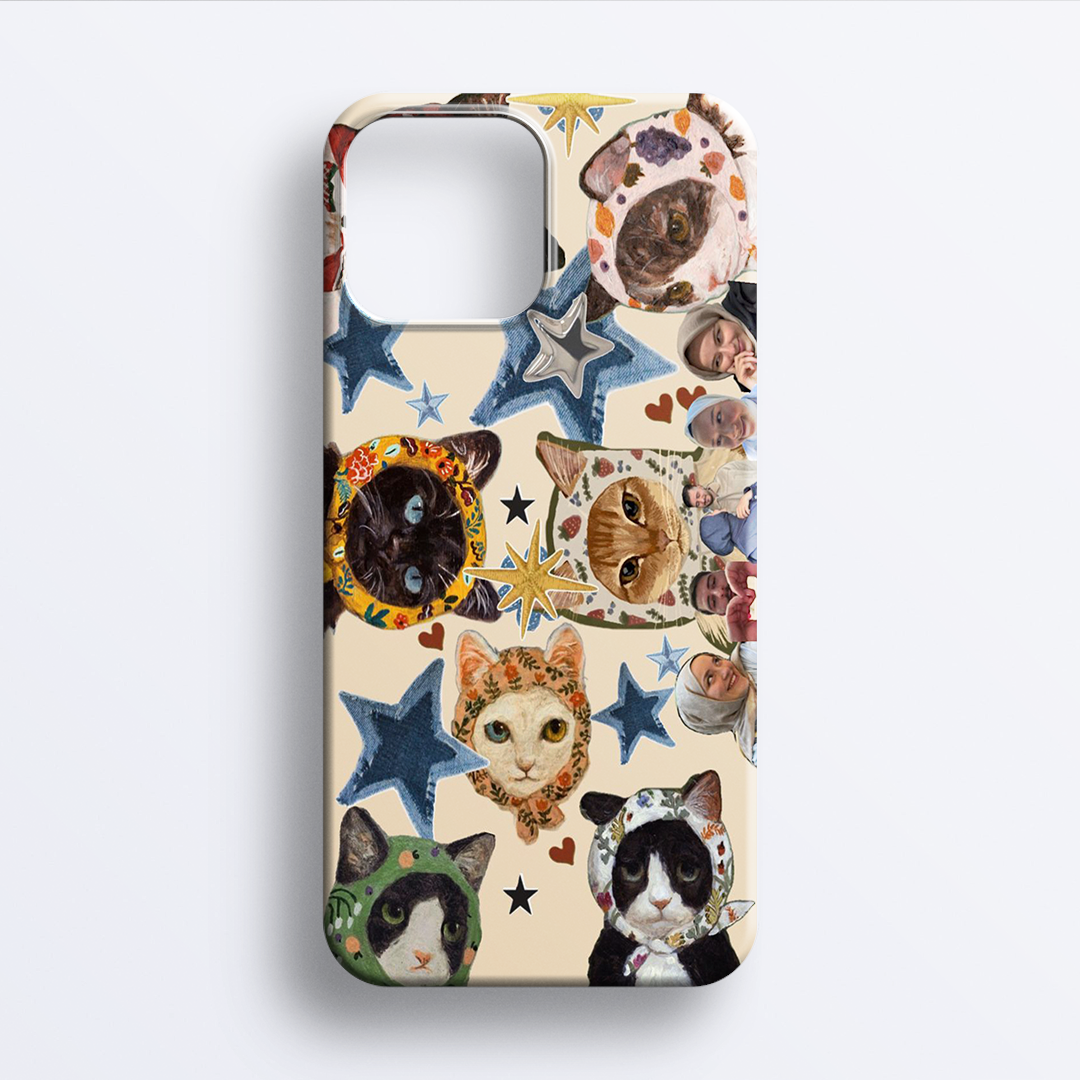 Sevimli Kediler Premium Telefon Kılıfı - 535