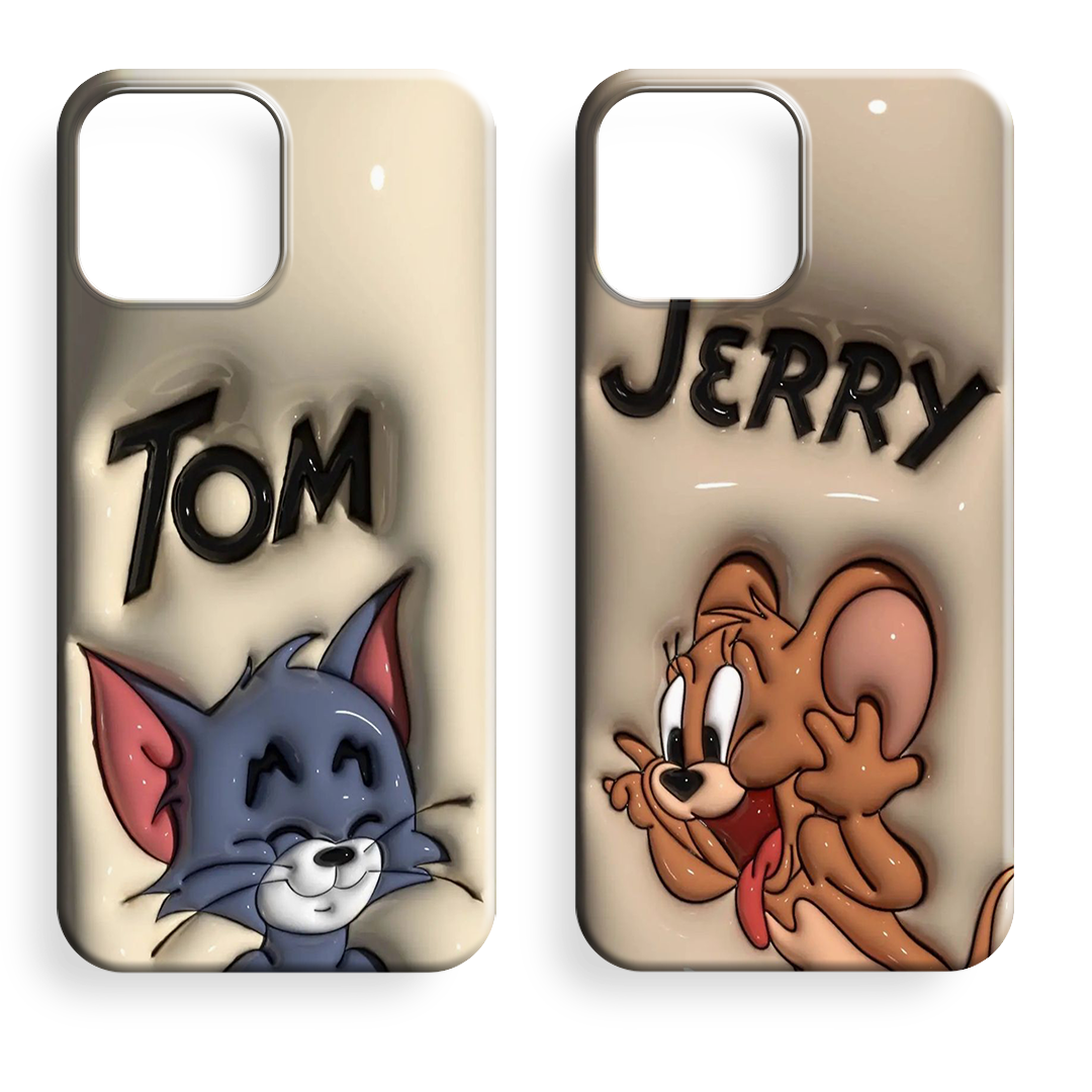 Tom VE Jerry COUPLE Case 68-69 Premium Telefon Kılıfı